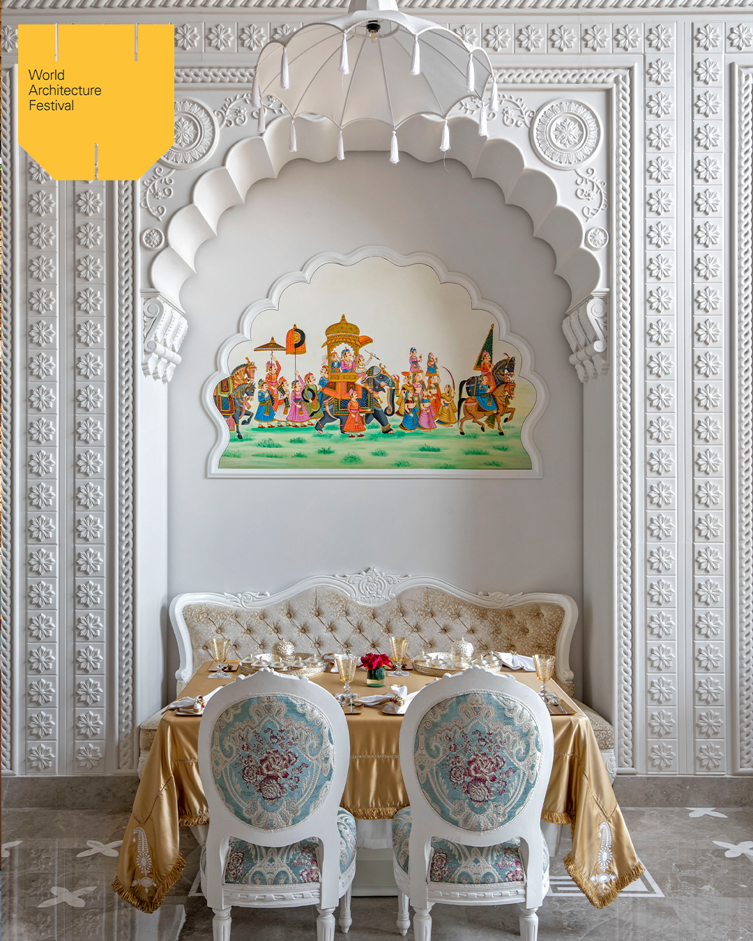 Royal Vega Restaurant, ITC Mementos Ekaaya Udaipur – Nominated at World Architecture Festival 2023