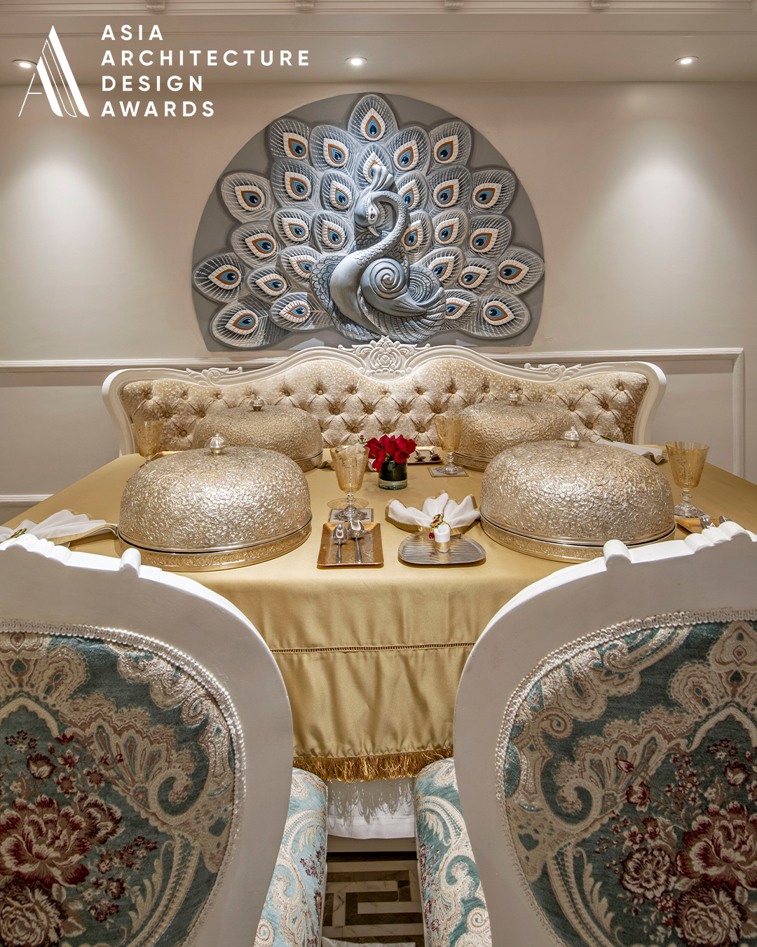 Royal Vega Restaurant, ITC Mementos Ekaaya Udaipur – Winner at Asia Design Awards 2024
