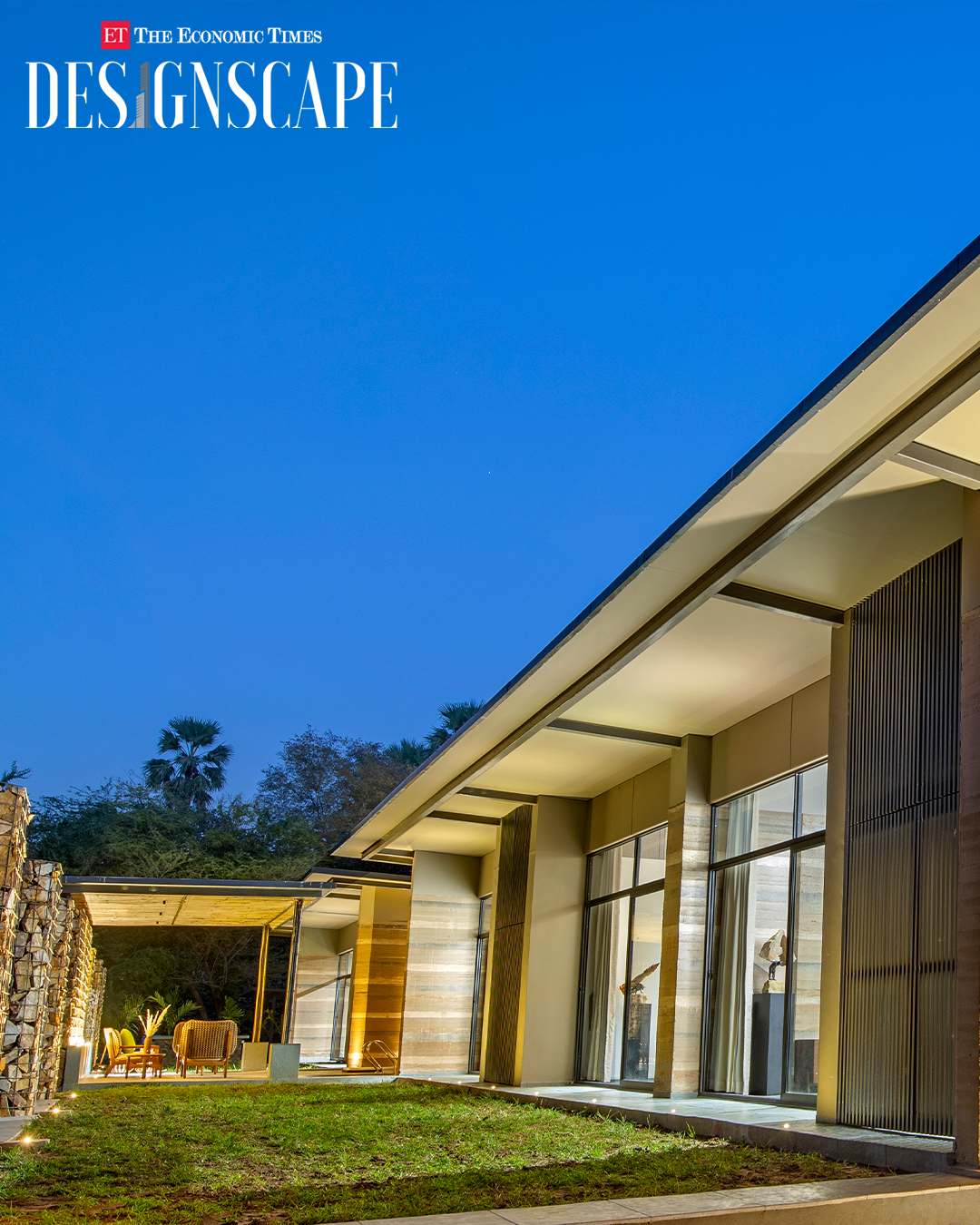 The Earth House, Vadodara Winner ET DesignScape Architecture Awards 2024